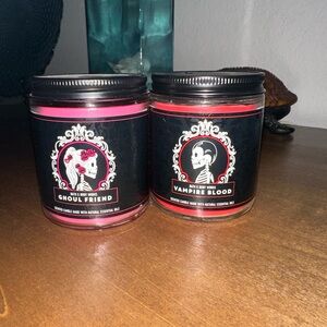 Bath & body works Halloween single wick set